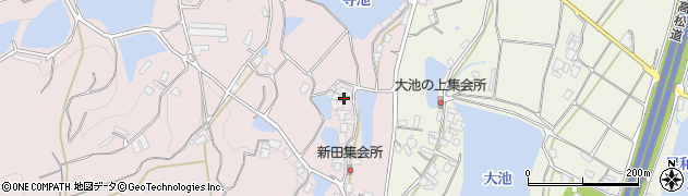 香川県三豊市高瀬町下勝間1133周辺の地図