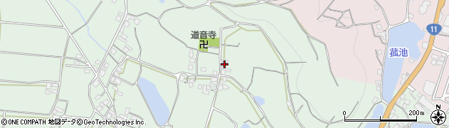 香川県三豊市豊中町笠田笠岡3440周辺の地図