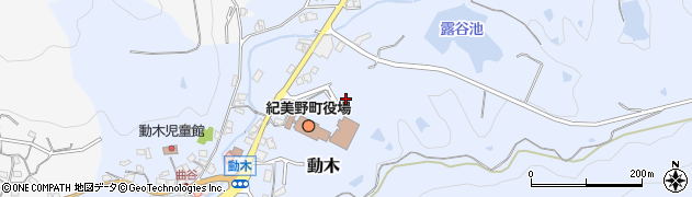 役場本庁周辺の地図