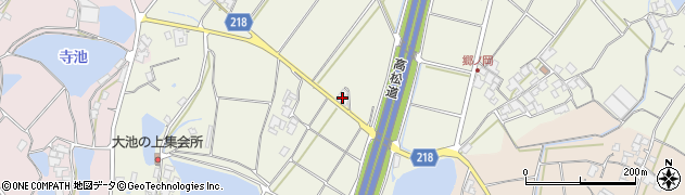 香川県三豊市高瀬町上勝間723周辺の地図