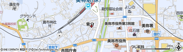 美祢第一交通有限会社周辺の地図