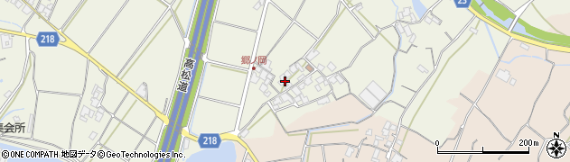 香川県三豊市高瀬町上勝間813周辺の地図