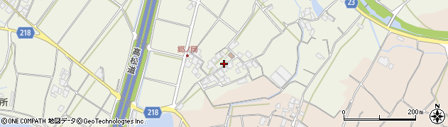 香川県三豊市高瀬町上勝間817周辺の地図