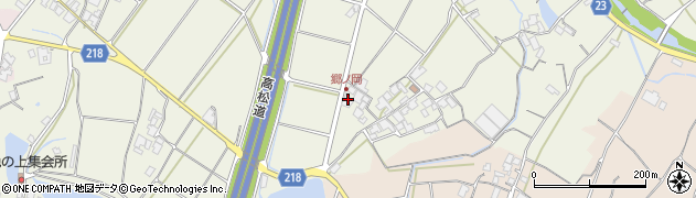 香川県三豊市高瀬町上勝間786周辺の地図