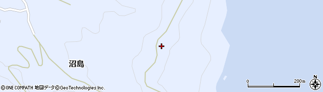 沼島灯台周辺の地図
