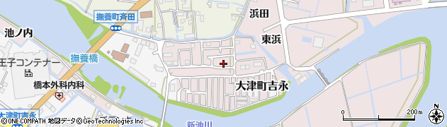 徳島県鳴門市撫養町南浜東浜8周辺の地図