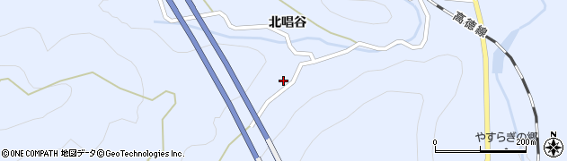 徳島県板野町（板野郡）大坂（南唱谷）周辺の地図