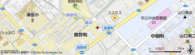 株式会社エヌ・ティ・ティ・ドコモ　中国支社・山口支店周辺の地図