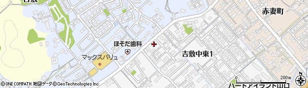 公文式吉敷上東教室周辺の地図