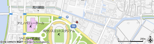 徳島県鳴門市撫養町立岩（五枚）周辺の地図