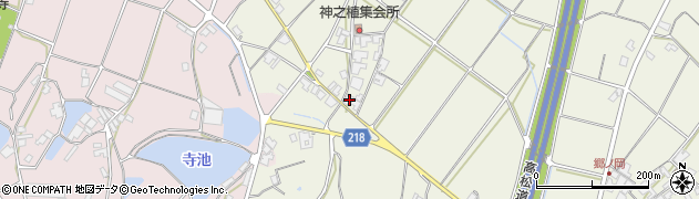 香川県三豊市高瀬町上勝間632周辺の地図