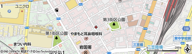 龍O 麻里布店周辺の地図