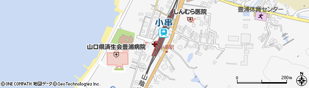 小串駅周辺の地図