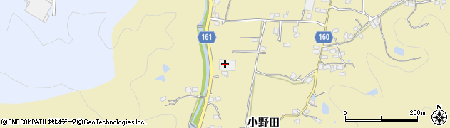 ワコー株式会社　小野田配送センター周辺の地図