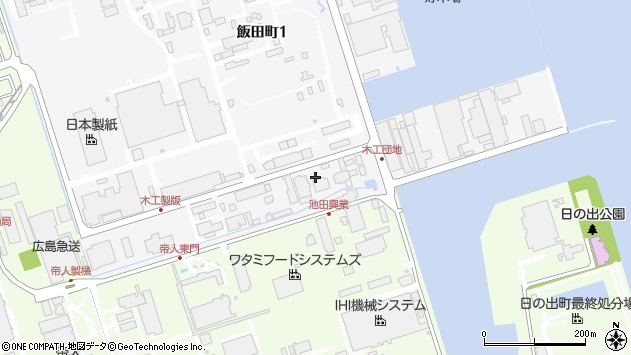 〒740-0003 山口県岩国市飯田町の地図