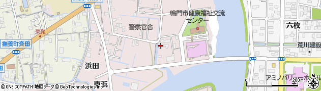 徳島県鳴門市撫養町南浜東浜26周辺の地図