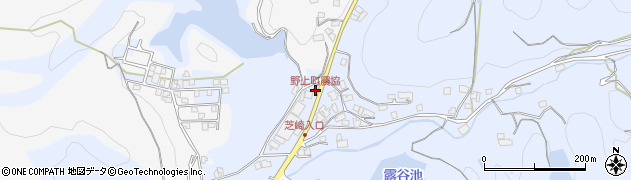野上町農協周辺の地図