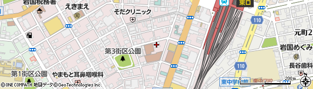 西京銀行岩国支店 ＡＴＭ周辺の地図