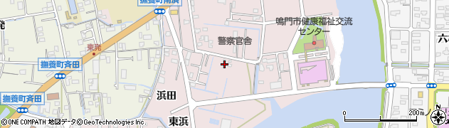 徳島県鳴門市撫養町南浜東浜19周辺の地図