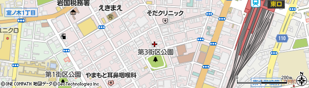 にし乃周辺の地図