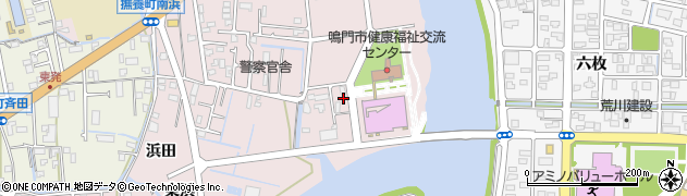 徳島県鳴門市撫養町南浜東浜24周辺の地図