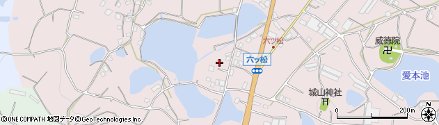 香川県三豊市高瀬町下勝間1710周辺の地図