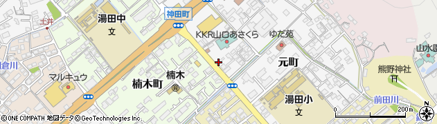 湯田都タクシー株式会社　観光部周辺の地図