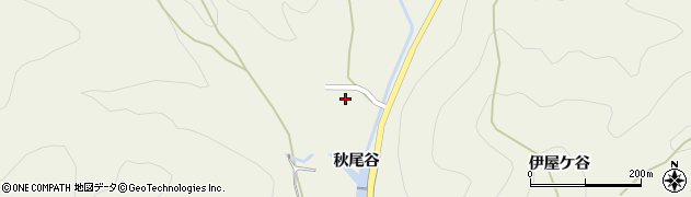 徳島県鳴門市大麻町大谷（秋尾谷）周辺の地図