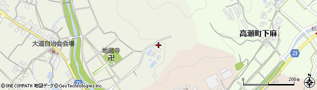 香川県三豊市高瀬町上勝間2516周辺の地図