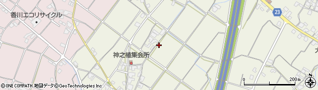 香川県三豊市高瀬町上勝間651周辺の地図