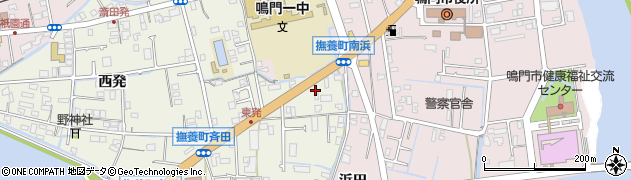 ドコモショップ鳴門店周辺の地図