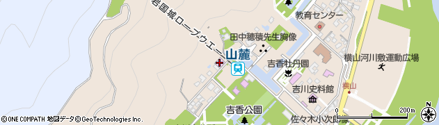 柏原美術館周辺の地図