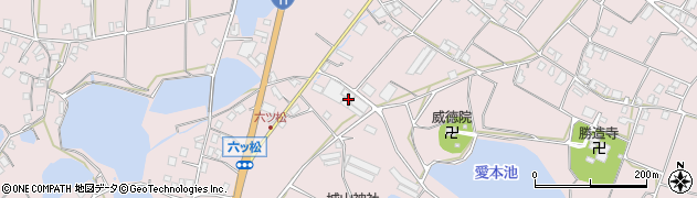 香川県三豊市高瀬町下勝間1437周辺の地図