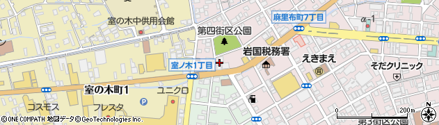 岩国ホンダ麻里布店周辺の地図