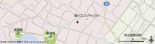 香川県三豊市高瀬町下勝間878周辺の地図