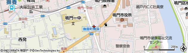 徳島県鳴門市撫養町南浜東浜76周辺の地図