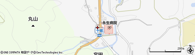 香川美容室周辺の地図
