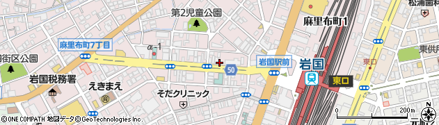 タイムズカー岩国駅前店周辺の地図