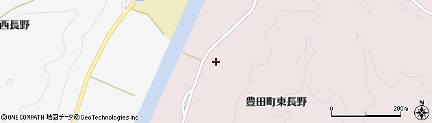 山口県下関市豊田町大字東長野369周辺の地図