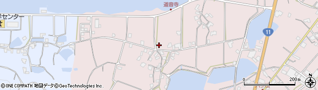 香川県三豊市高瀬町下勝間1870周辺の地図
