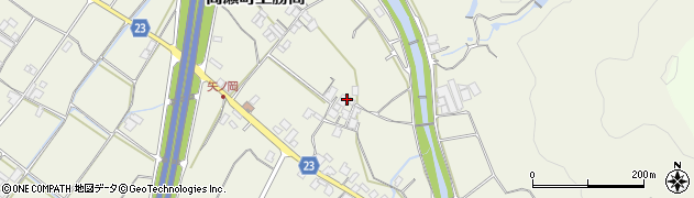 香川県三豊市高瀬町上勝間1201-1周辺の地図