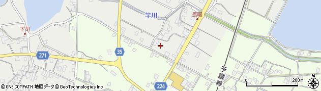香川県三豊市高瀬町比地506周辺の地図