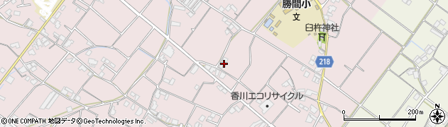 香川県三豊市高瀬町下勝間786周辺の地図
