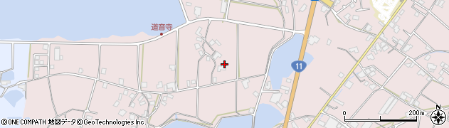 香川県三豊市高瀬町下勝間1959周辺の地図