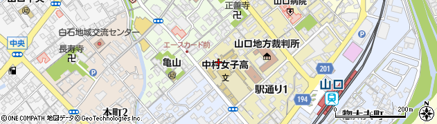 中村女子高等学校周辺の地図