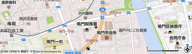 ＡＬＳＯＫ徳島株式会社　鳴門事務所周辺の地図