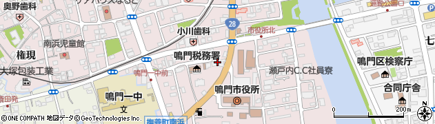 読売センター鳴門・松茂周辺の地図