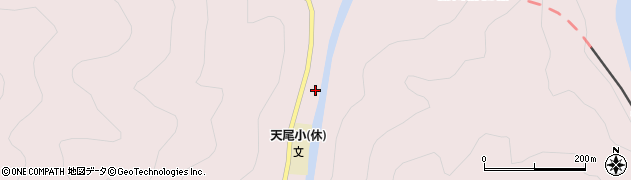 山口県岩国市天尾246周辺の地図
