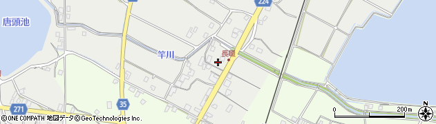 香川県三豊市高瀬町比地585周辺の地図