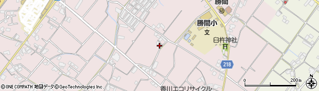 香川県三豊市高瀬町下勝間781周辺の地図